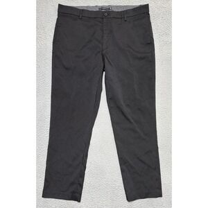 Tahari Black Dress pants slacks Mens size 36x30 (measures 36x29)
